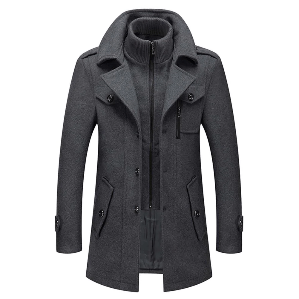 Ricard™ | Manteau D'hiver à Deux Volets - Zaloupa™