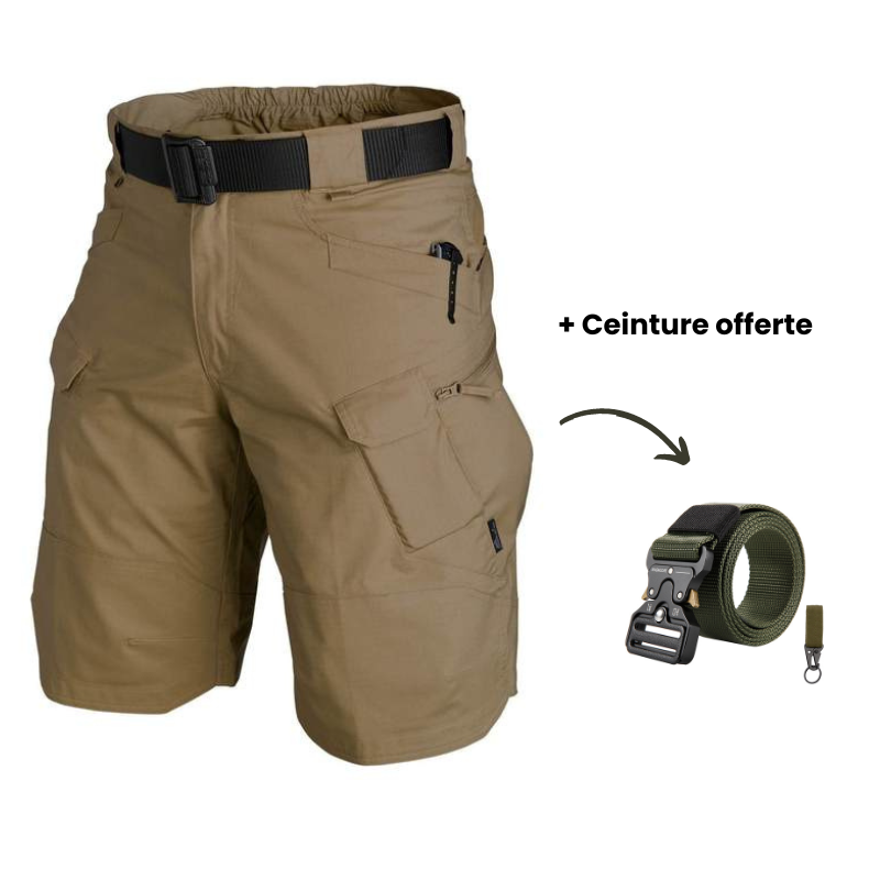 Short Ultra Résistant 7 Poches + Ceinture Offerte - Zaloupa™