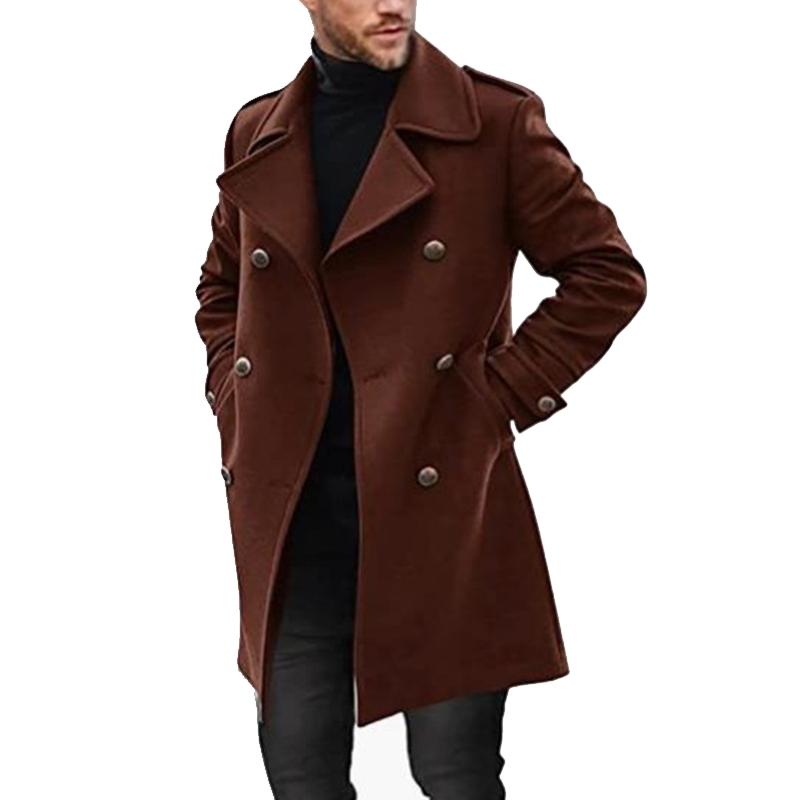 Manteau mi-long Double Boutonnage - Zaloupa™