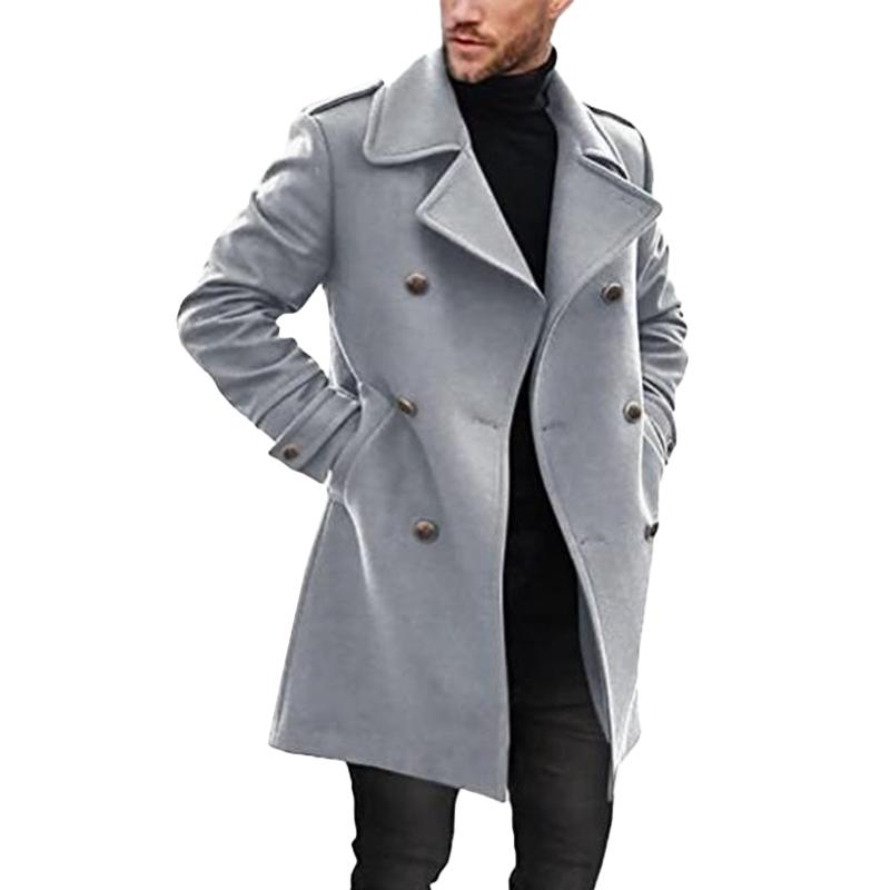 Manteau mi-long Double Boutonnage - Zaloupa™