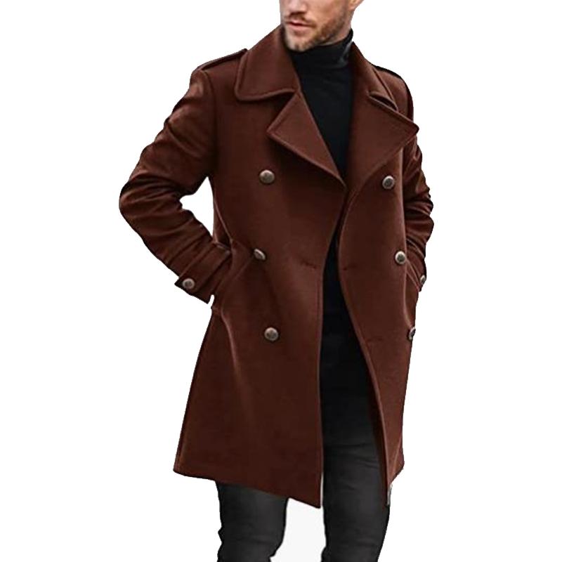 Manteau mi-long Double Boutonnage - Zaloupa™