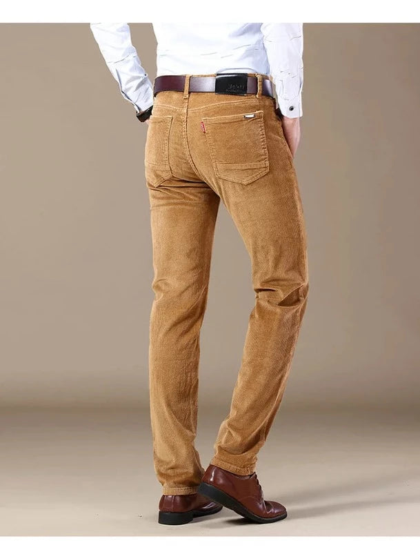 Pantalon Classique en Velours Côtelé - Zaloupa™