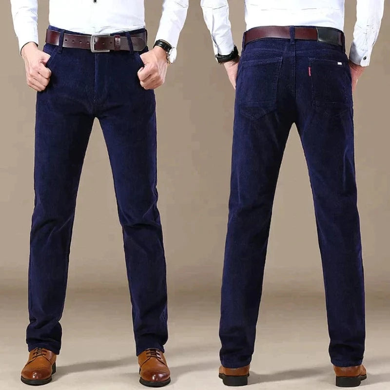 Pantalon Classique en Velours Côtelé - Zaloupa™