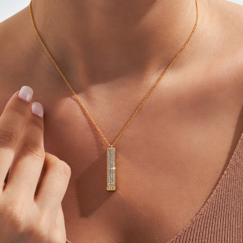 Collier "I Love You" + étui rose éternelle Offert - Zaloupa™