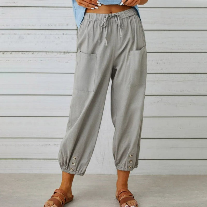 Pantalon Ample De Haute Qualité "Ruth" - Zaloupa™